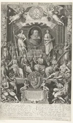 Federico Enrico come protettore della Religione e della Libertà, 1628