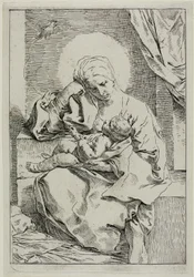 Madonna e Bambino con un fringuello