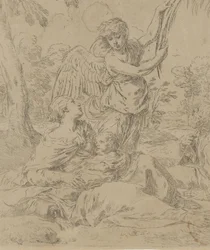 Riposo durante la fuga in Egitto