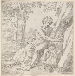 San Giovanni Battista nel deserto