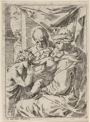 La Vergine e il Bambino con San Giovanni