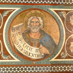 Maestà: Davide (dettaglio)