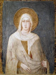 Santa Margherita di Antiochia (affresco di Simone Martini)