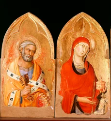 San Pietro e Santa Maria Maddalena. Polittico di Orvieto