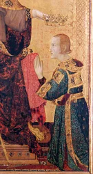San Luigi di Tolosa (1274-97) incorona suo fratello, Roberto d