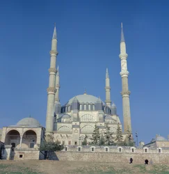 Vista della moschea, ottomana, costruita c.1569-75