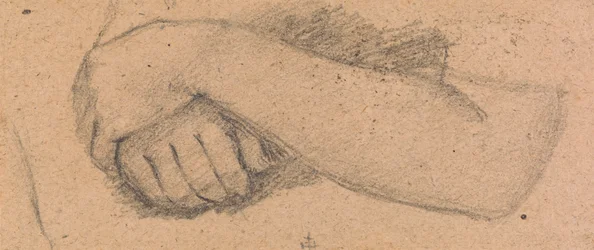 Braccia della ragazza al centro