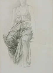 Studio di drappeggio per 
