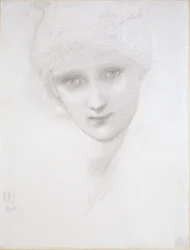 Testa di una Donna, 1890