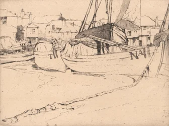 Barche sulla Senna, St. Ives, Cornovaglia