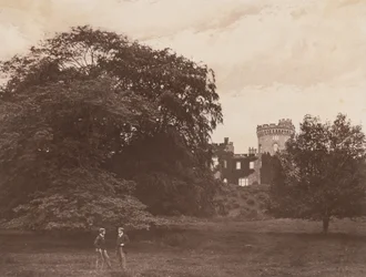 Castello di Tullichewan, Vale of Leven, Scozia, 1857 (foto)