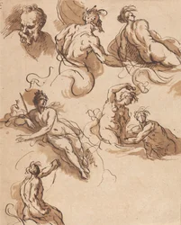 Foglio di Studi di Figure Classiche