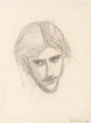 Studio per la Testa di Ferdinando in "Ferdinando Sedotto da Ariel"