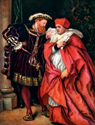 Enrico VIII e il cardinale Wolsey, c1888, c1920