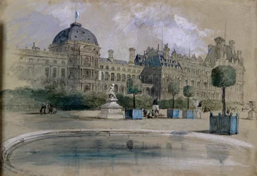Le Tuileries, Parigi, Francia, 1846