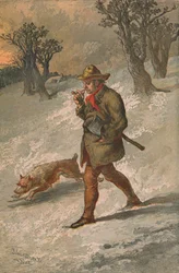 Il boscaiolo e il suo cane, 1862