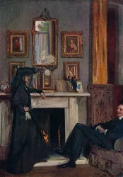 Il salotto grigio, Tangeri, 1911, 1914