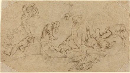 Battaglia di uomini nudi