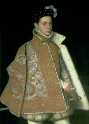 Alessandro Farnese (1546-92), futuro Governatore dei Paesi Bassi (1578-86), figlio di Margherita di Parma (1522-86) e Ottavio Farnese, Duca di Parma (1520-86), c.1561