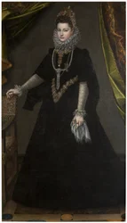 tedesco: Infantin Isabella Clara Eugenia (1566-1633) Ritratto dell