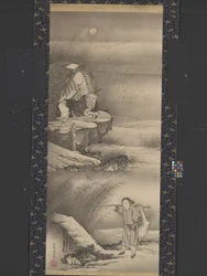 Lu Shang (Tai Gongwang) che pesca
