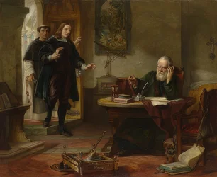 John Milton in visita a Galileo Galilei