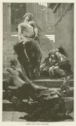 Niobe con i suoi figli