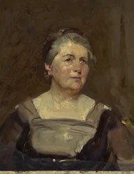 Sybil Margaret Thomas, viscontessa Rhondda (olio su tela)