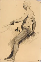 Studio per il monumento equestre (Gen. John B. Gordon)