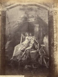 Marte e Venere. Fresco di Pompei