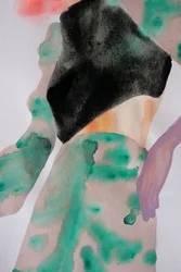 Figura astratta di moda