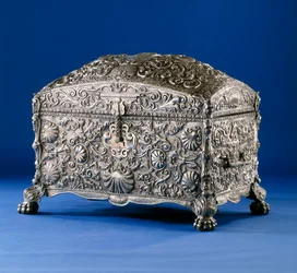 Importante cofanetto coloniale spagnolo, c.1800