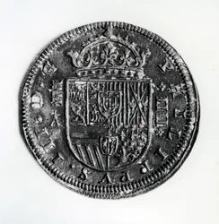 Moneta da 4 Reales del regno di Filippo III (argento)