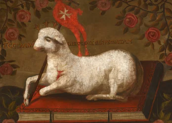 Agnus Dei con vessillo dell