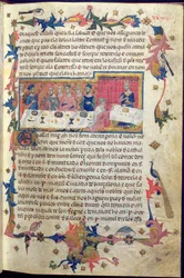 Banchetto dato da Padre Martell per Giacomo I a Tarragona nel 1228 in cui fu concordata la Conquista delle Isole Baleari, dal 