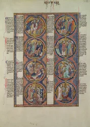 Biblia Moralizada di San Luis, Tome II, 7v