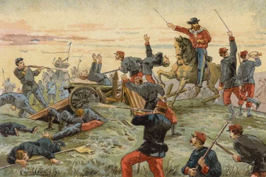 Giuseppe Garibaldi alla battaglia di San Antonio del Santo, Guerra civile uruguaiana, 1846