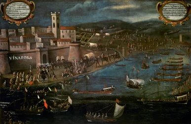 Nave moresca nel Grao di Vinaroz