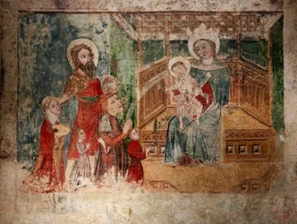 Affresco Origine dell