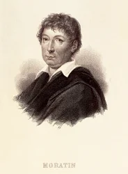 Ritratto di Leandro Fernandez de Moratin (1760-1828), scrittore spagnolo. Incisione del XIX secolo. Museo Romantico di Madrid.