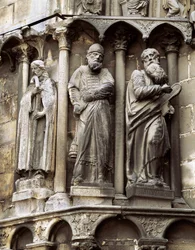 Scultura dalla cattedrale di Santa Maria de Burgos, Porta del Sarmental