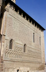 Spagna, Saragozza. La Seo, Muro Mudejar.