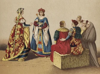 Costumi spagnoli del XV secolo