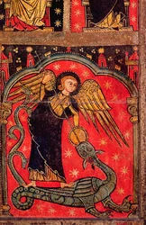 San Michele che combatte il drago