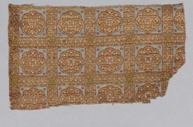 Frammento di tessuto dalla dalmatica di San Valerio