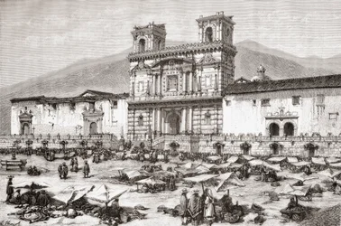 La Cattedrale, Plaza de la Independencia aka La Plaza Grande, Quito, Ecuador