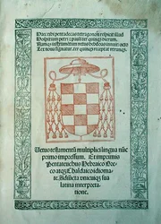 Pagina del titolo di 