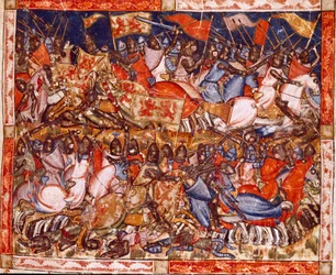 Guerra di Troia: le imprese di Ettore. (dettaglio)