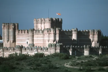 Veduta del castello, costruito c.1453