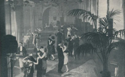 Danza, canzone e cena nelle sale sotterranee del piacere, c1935